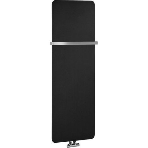 Sapho Calefacción - Elemento calefactor Tabella, 37x119 cm, 417 W, negro mate MI1139