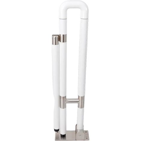 Support Rail, Acier Inoxydable, Design Pliable, BLANC (1/2)