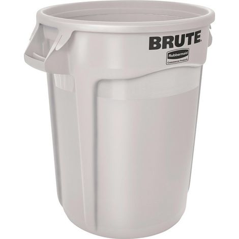 Cestino multiuso bianco 121l PE esterno Ø560xH692mm RUBBERMAID
