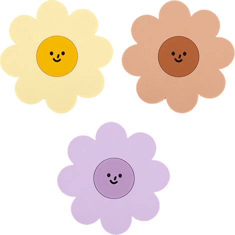 Tapis En Silicone Anti-Chaleur Forme Fleur De Pâquerette Pour Cuisine Résistant À La Chaleur Et Antidérapant Lot De 1 (1/5)