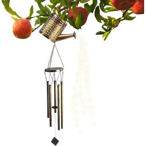 Lanterne Solaire d'Arrosoir pour Jardin - Décorations Rétro en Fer avec (1/5)