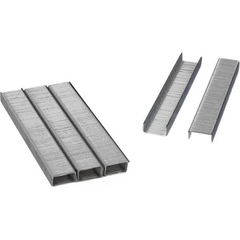 Grapas para grapadora número 3 altura 8 mm paquete 1000 unidades (1/5)
