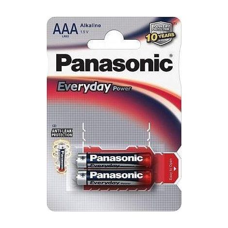 Panasonic Everyday Power SILVER Alkaline-Batterien AAA silber