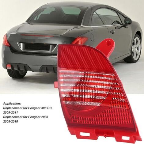 Luce posteriore di freno, gruppo ottico destro per Peugeot 308 CC 2009-2011 (Destra: 6351GH) (1/4)