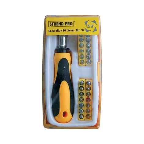 Bit-Satz Strend Pro YF40529 • 30-teilig, mit Schraubendreher, S2