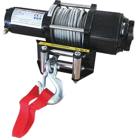 Treuil de traction électrique 12V 1800 kg DRAKKAR
