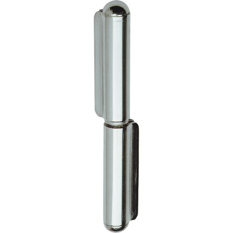 1BL CERNIERA IN ACCIAIO INOX ART.1223IN mm. 80 - pz. 2