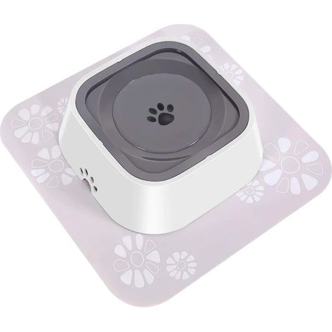 Tazón para perros anti-derrame gran capacidad tazón de viaje anti-salpicaduras portátil antideslizante para gatos (1/5)