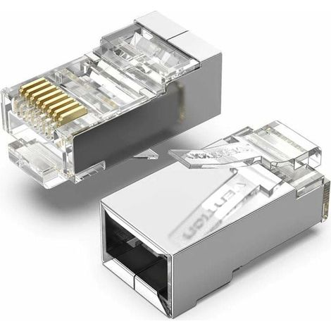 Connettore RJ45 Vention IDCR0-100 Argentato (1/2)