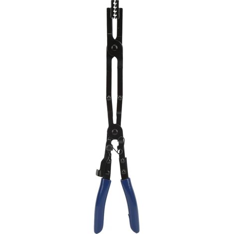 Pince à collier de serrage longue universelle en métal avec poignée confortable et embouts en croix pour l'entretien automobile (1/5)