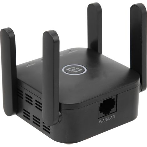 Répéteur Wi-Fi double bande 2,4 GHz/5 GHz, amplificateur de signal 1200 Mbps, routeur sans fil pour la maison et le bureau, prise 100-240 VEU (1/5)