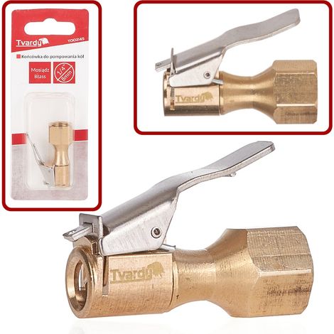 Reifenfüller - Messing 8mm GW1/4" (100) (1/4)