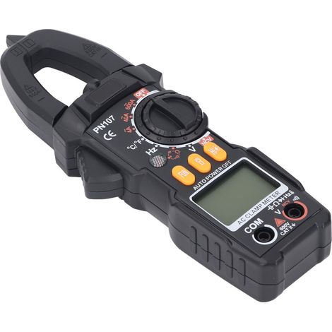 Pince multimètre numérique 4000 points 600 A 600 V 40 MΩ 4 mF pour testeur de courant, tension, résistance et condensateur, avec rétroéclairage (1/5)