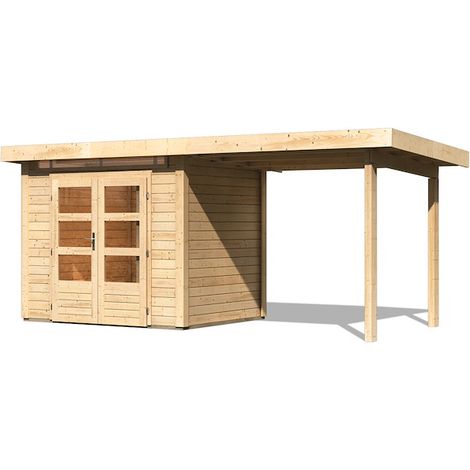GH Kandern 2 natur 244x204x230 Anbaudach 300cm