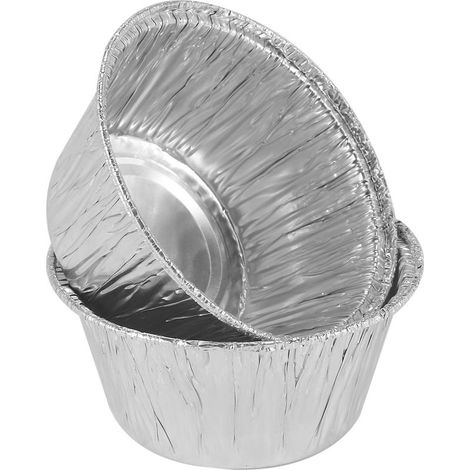 Online Store - 150 moules à muffins en aluminium jetables, ramequins inclus. (1/5)