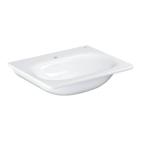 Lavabo de cerámica GROHE Essence 39565 600x485 mm PureGuard blanco alpino (1/5)