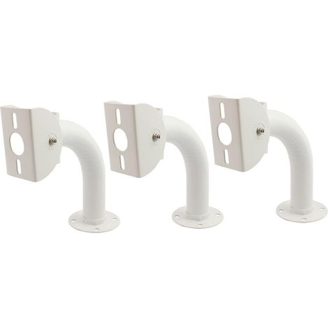 3 Videoüberwachungstechnik Stk 250mmx200mm Wandhalterung CCTV-Kamera Gehäuse & Halterungen Halterung