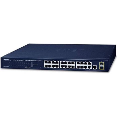 PLANET Technology Planet GS-4210-24T2S - Géré - L2 - Gigabit Ethernet (10/100/1000) - 1U (1/2)