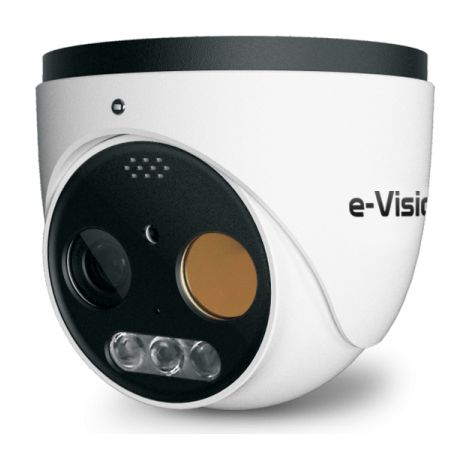 Telecamera dome IP AI D-Pulse 5 Mpx ottico-termica a ottica fissa 4 mm