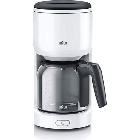 Braun KF3120WH Cafetière Blanc 1000 W (1/4)