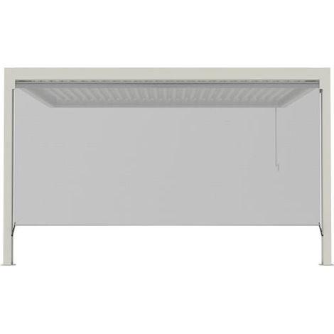 Store Non Guidé 4m Blanc Pour Pergola Bioclimatique S et SV ORIAL France (1/4)