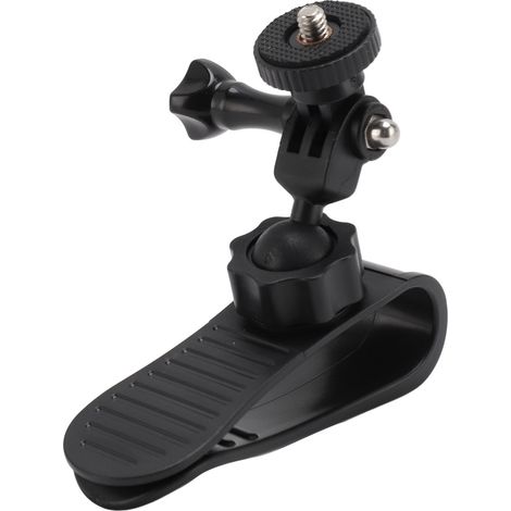 Support vidéo pour pare-soleil de voiture, adaptateur à vis 1/4 po, rotation à 360°, clip rapide pour caméra d'action Insta360 (1/5)