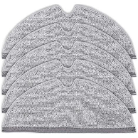 Lot de 5 lingettes humides pour aspirateurs Xiaomi Roborock S5, S50, S51, S55, S6, S6 MaxV, S5 Max, Q7 Max, Q7 Max+, Q8 Max, Q8 Max+, Q5 Pro et Q5 Pro+. (1/5)
