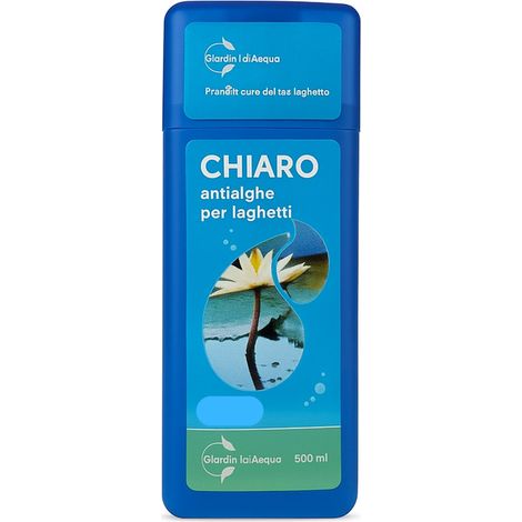 6 pezzi chiaro antialghe liquido per laghetto dose per litri 60000 (1/2)