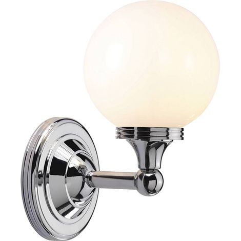 Elstead Austen - Applique da parete per bagno 1 luce Cromo lucido IP44, G9 (1/5)