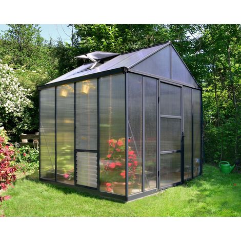 Canopia Glory Serra Da Giardino in Policarbonato di Premium 244X253X268 cm (1/5)