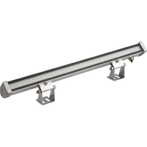 Voltman – Projecteur lechemur étanche IP65 1800lm 3000K – Aluminium noir – 18W pour chantiers humides – Éclairage extérieur décoratif (1/4)
