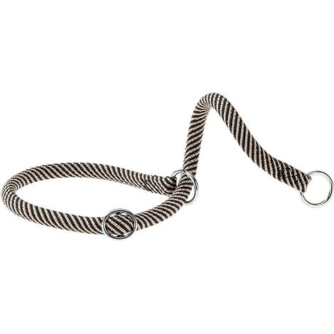 Ferplast SPORT EXTREME CS Collare a semistrangolo in nylon per cani. Variante 13/50 - Misure: A: 50 cm - B: Ø 13 mm - Marrone