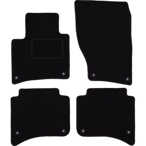 Schwarze Veloursmatten für: Volkswagen Touareg II SUV (2010-) (1/5)