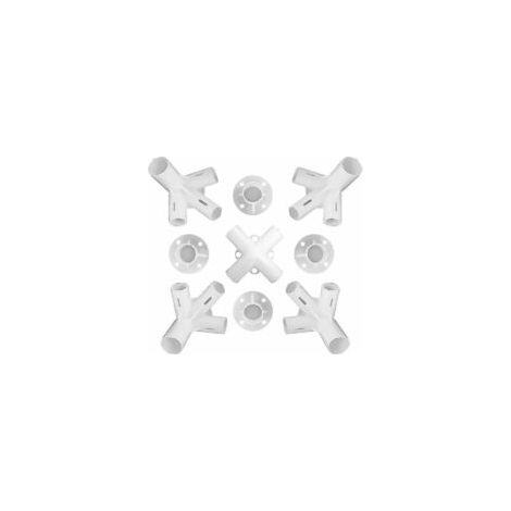 Pièces détachées pour auvent de pavillon 3x3m pieds de tente connecteur d'angle 25/19mm