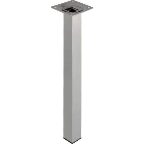 Piede quadro "Element System" - 25x25 - H.800 mm. - alluminio