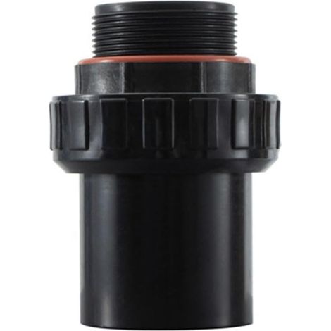 Joint de raccordement de piscine en PVC de 3,8 cm pour réservoir de sable, pompe à eau, tuyau de réparation de tuyau (5,1 cm, noir) (1/5)