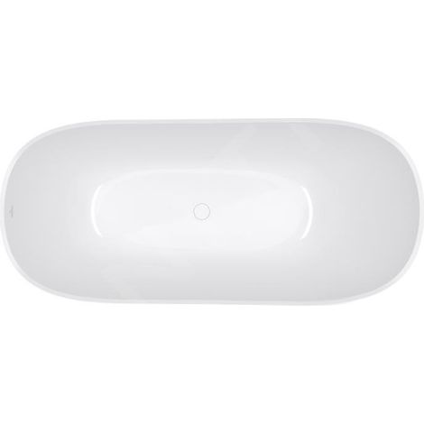 Villeroy & Boch Theano - Baignoire en îlot, 170x75 cm, SilentFlow, blanc alpin UBQ170ANH7F200TV01 (1/5)