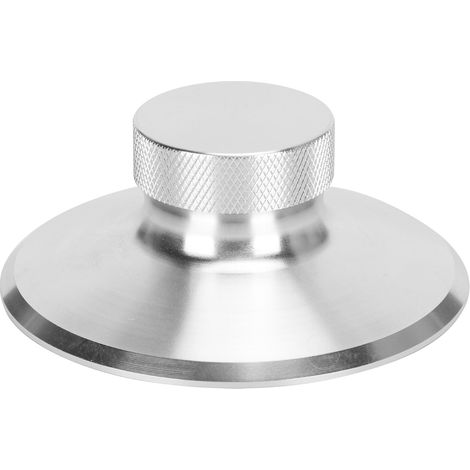 Stabilisateur de Poids pour Platine Vinyle LP120B - Disque de Clamp en Alliage d'Aluminium Argenté (1/5)
