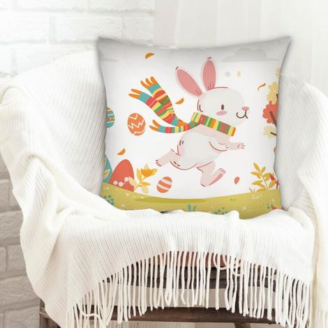Housse de coussin carrée standard 45x45cm durable pour la Fête des Mères et des Pères (1/5)