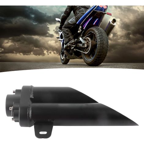 Modification de moto TOCE double échappement court section de sortie (35cm) (1/5)