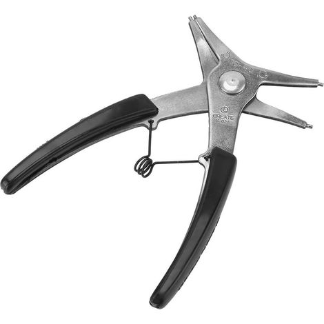 Pince à circlips double usage (1 pièce) pour le démontage et le remontage des circlips internes et externes (1/5)