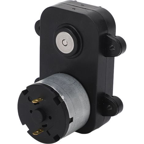 Moteur à engrenages à réduction de vitesse CC 200 tr/min, silencieux, à verrouillage automatique, 5 V CC