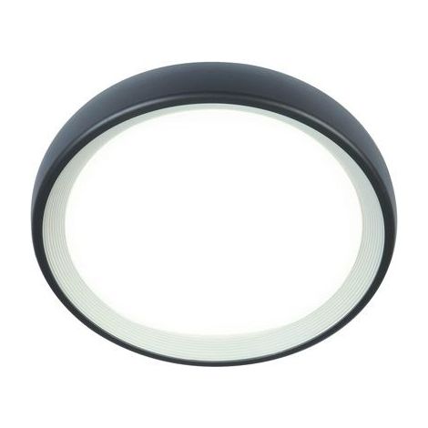 Plafonnier rond 18W Led 4000K graphite ligne loft (1/4)
