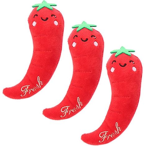 Lot de 3 jouets pour chats d'intérieur à l'herbe à chat, jouets interactifs pour chatons - Style 1 (1/5)