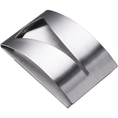 Ganci adesivi da parete - Set di 3 ganci in acciaio inox - Appendiabiti da bagno - Ideali per asciugamani e strofinacci - Installazione senza foratura (1/4)