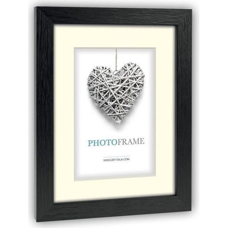 Cadre photo - Zep - V32465 - Bois - Noir et Ivoire - 10x15 cm (1/5)