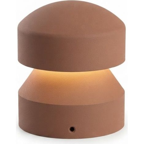 Lampe à piquet led cliff 360° 91108 91109 91110 ip65 pour béton et verre, couleur terracotta (1/5)