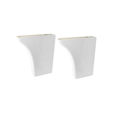 COPPIA PIEDINI PER PILOZZI IN CERAMICA Altezza cm. 43