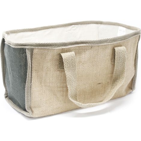 Panier à provisions Lrg - 33x18x20cm - Charbon- Vendu par 1