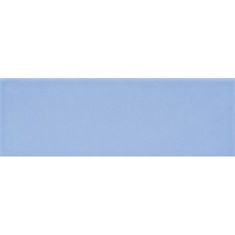 Carrelage sol / mur briquette rectangulaire uni bleu mate 5X15 cm FÄRGBLOCK MATT CIELO FGB117M (vendu par boite de 0,60m2) (1/3)